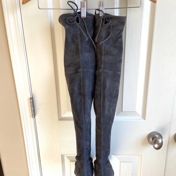 STUART WEITZMAN lowlander Grey Boots size 7 - Picture 12 of 15